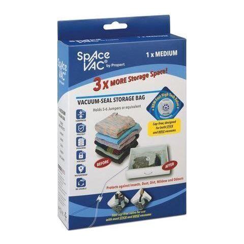 Space Vac Vacuum Storage Bag Seal Compressing Organizer Clothes - Medium