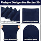 1x Pair School Uniform Knee High Socks Cotton Rich Girls Boys Kids - Navy - 2-8 (10-12 Years Old)