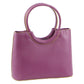 Milleni Mini Fashion Bag Tote Handbag in Plum