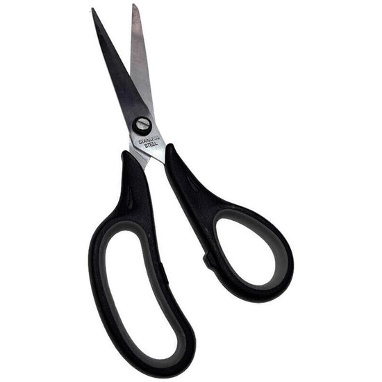 Stainless Steel Scissors Soft Handle Kitchen Craft Office School Sharp Kitchen