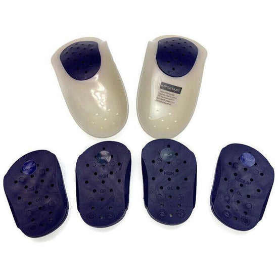 WALKFIT ORTHOTICS Insoles Walk Fit Foot Feet Support BLUE - I (Womens 12-12.5, Mens 11-11.5)