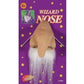 WIZARD NOSE with Moustache Latex Elf Old Man Merlin Costume Halloween Party Ogre