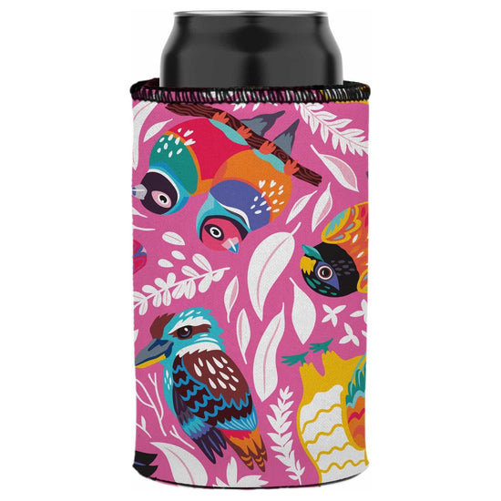 Aussie Birds Stubby Cooler - Standard