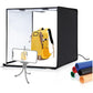 Hridz 60cm Light Box Bi-Colour Photography Portable Photo Studio Shooting Tent with 6 PVC Backdrops