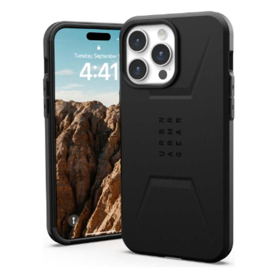 UAG Civilian Magsafe Back Case for iPhone 15 Pro - Black