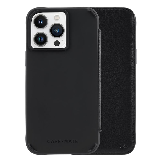 Case-Mate Wallet Folio Case MagSafe for iPhone 14 Pro Max - Black
