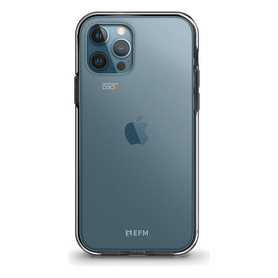 EFM Aspen Case Armour with D3O 5G Signal Plus for iPhone 12 Pro Max 6.7" - Slate/Clear