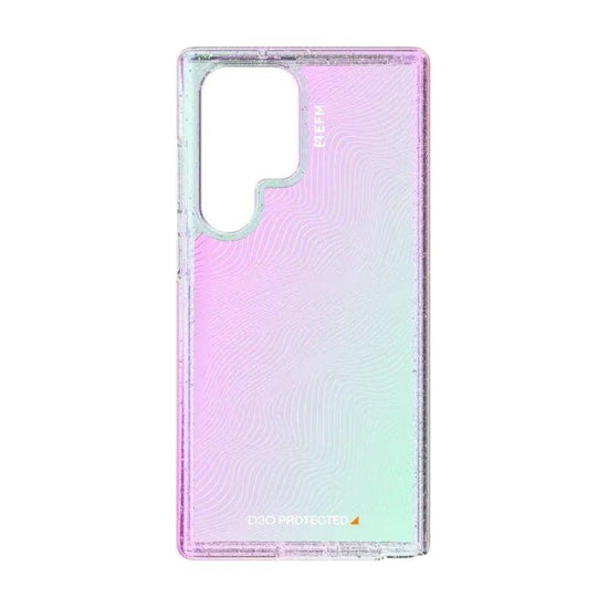 EFM Aspen Case Armour with D3O Crystalex For Samsung Galaxy S23 Ultra - Glitter Pearl