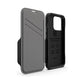 EFM Monaco Leather Wallet Case Armour with D3O 5G Signal Plus for iPhone 13 Pro (6.1" Pro) - Black