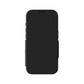 EFM Monaco E-leather Wallet Case Armour With D3O Plus Suits Iphone 15 (6.1") - Black/Space Grey
