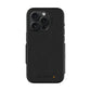 EFM Monaco E-leather Wallet Case Armour With D3O Plus Suits Iphone 15 Pro (6.1") - Black/Space Grey