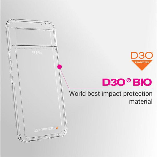 EFM Alta Case Armour with D3O BIO for Google Pixel 8 Pro - Clear