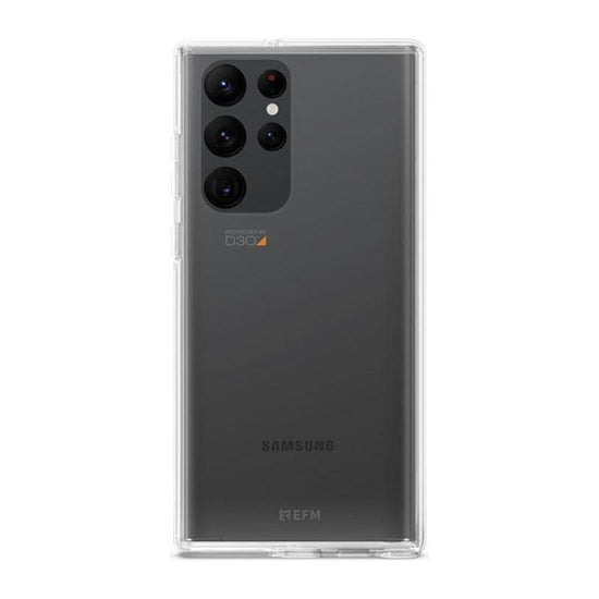 EFM Alta Case Armour with D3O Crystalex for Samsung Galaxy S22 Ultra (6.8) - Crystal Clear