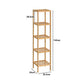 5 Tier Bookshelf Storage Bookcase Shelving Unit for Home Office