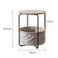 Modern Bedside Table Nightstand Storage for Bedroom or Living Room