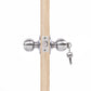 Round Door Lock Knob Set for Internal and Entry Doors