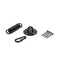 Heavy Duty Swing Hanger Suspension Ceiling Hook Spring Carabiner