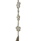 White Flowers W Beads + Tassel Mobile 90cm