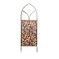 Rust Screen / Wall Art W Arch + Removable Stakes 162cm