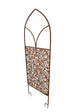 Rust Screen / Wall Art W Arch + Removable Stakes 162cm