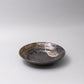 Pasta Bowl Flat 23cm Bronze Brushstroke Glaze