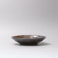 Pasta Bowl Flat 23cm Bronze Brushstroke Glaze