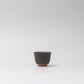 Sake and Tea Cup 6cm Black Matte Flared Glaze