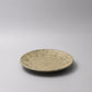Thick Edge Plate 25cm Washed Fern