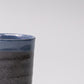 Mug 170ml Blue & Black Glaze