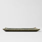 Sushi Plate 24cm Green Contour Glaze
