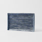 Sushi Plate 24cm Blue Contour Glaze
