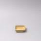Sauce Dish Squared 8cm Biscuit Glaze