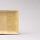 Plate Rectangular 21cm Biscuit Glaze