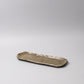 Plate Sashimi Organic Shape 13cm Sage Glaze