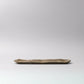 Plate Sashimi Organic Shape 13cm Sage Glaze