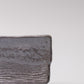 Plate Rectangular 33x11cm Matte Black Glaze