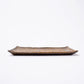 Sushi Plate 24cm Amber Contour Glaze