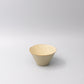 Bowl Fluted 13cm Sand Fade Glaze