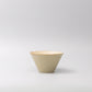 Bowl Fluted 13cm Sand Fade Glaze