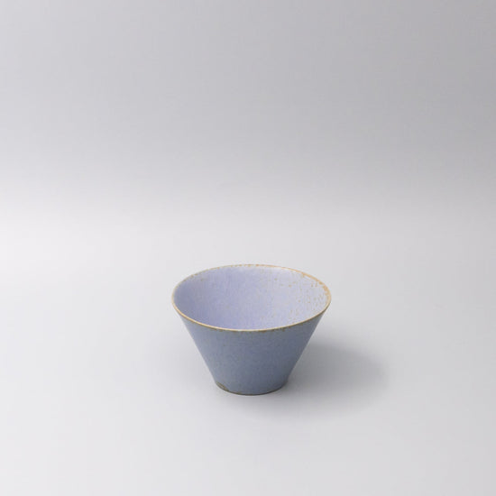 Bowl Fluted 13cm Blue Fade Glaze