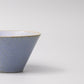 Bowl Fluted 13cm Blue Fade Glaze