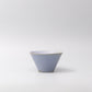 Bowl Fluted 13cm Blue Fade Glaze