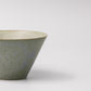 Bowl Fluted 13cm Green Fade Glaze