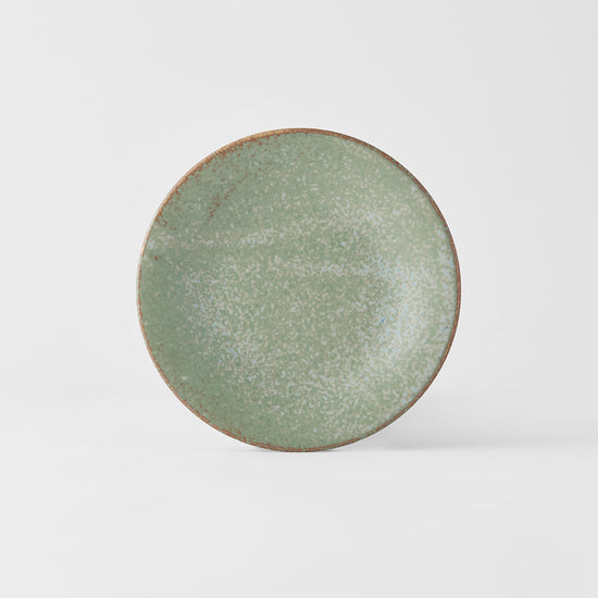 Tapas Plate 17cm Green Fade Glaze
