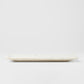Sashimi Plate 29cm Shell White Glaze
