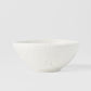 Egg Shaped Bowl 13cm Shell White Glaze