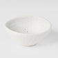 Egg Shaped Bowl 13cm Shell White Glaze