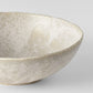 Bowl Oval 16.5cm White Fade Glaze