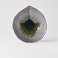 Bowl Shallow Leaf Shape 25cm Midori Glaze