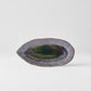 Plate Leaf Shape 21.5x10.5cm Midori Ridge Glaze